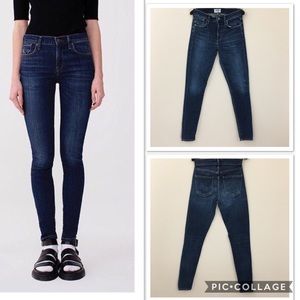 AGolde The Sophie High Rise Skinny Jean Size 27